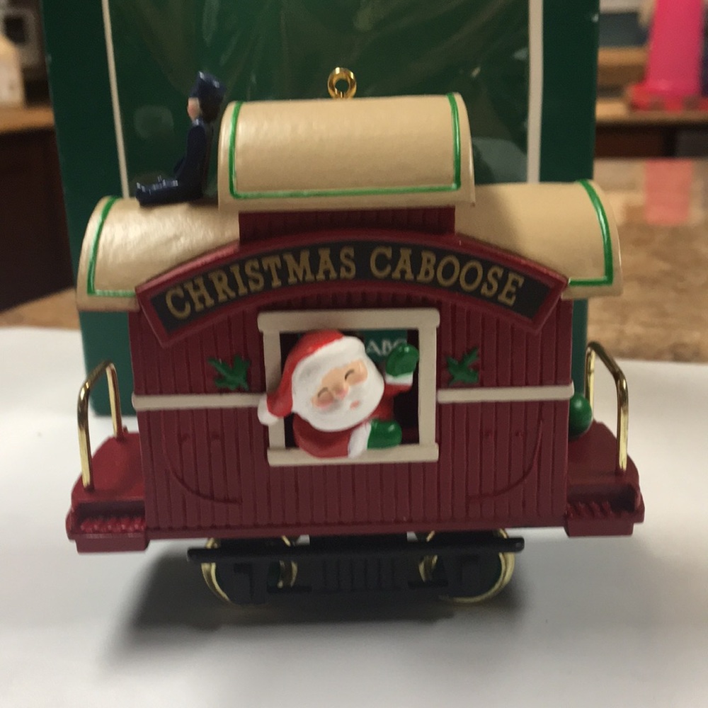 Hallmark Christmas Caboose Dated 1989 Vintage